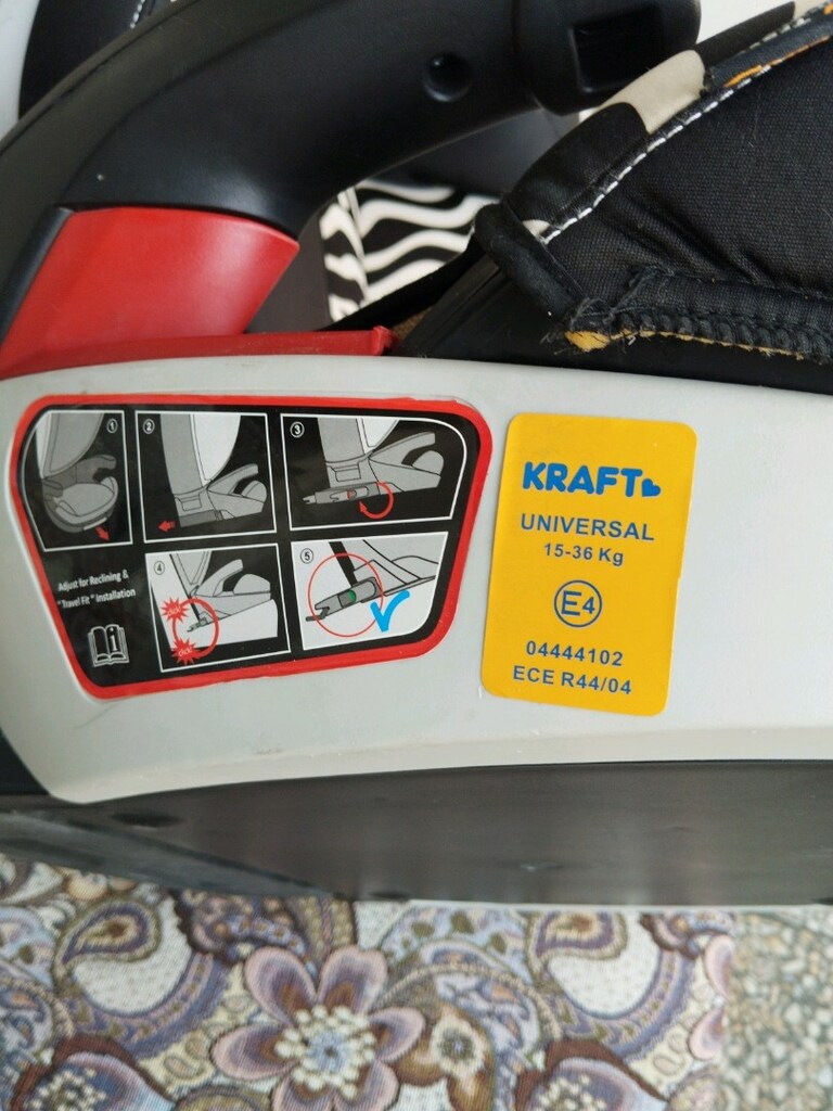 KRAFT 15-36 KG. İSOFİXLİ ÇOCUK OTO KOLTUĞU - 6