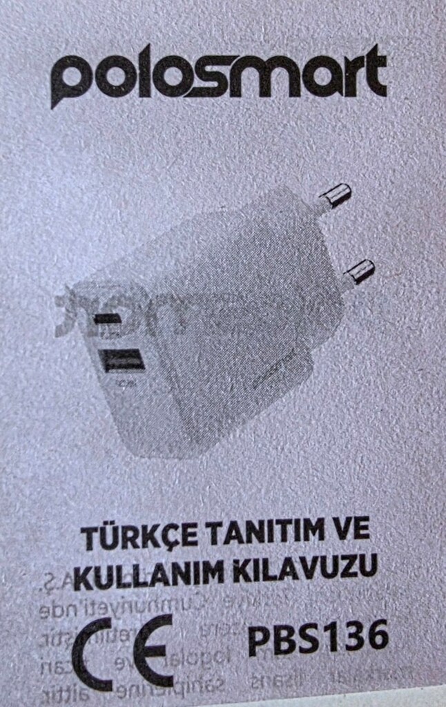 Polosmart PBS136 Hızlı 1 USB 1 PD Çıkışlı 20W Şarj Adaptörü Duvar Şarj - 5