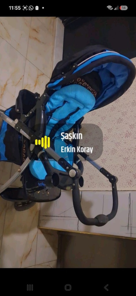 temiz kullanılmış bebek arabası - 6