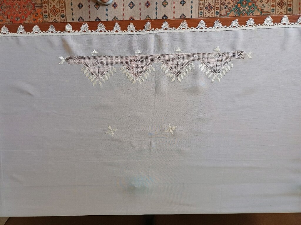 Rahibe işi mevlüt örtüsü en 60cm boy 145cm - 2
