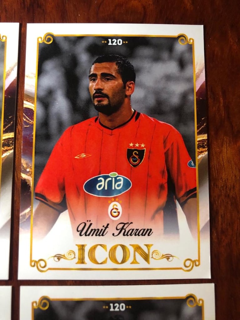 Galatasaray 120 ICON kartları 7 adet - 3