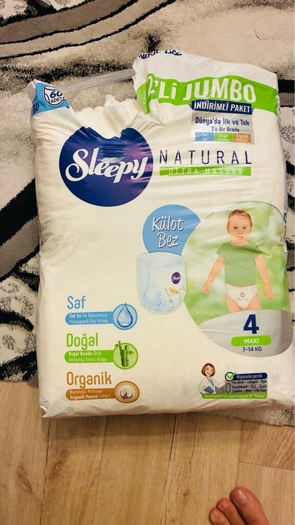 sleepy 4 numara maxi 7-14 kg - 3