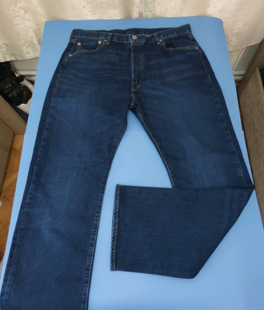 Levi's 501 Dark Indigo Kot Pantolon — görsel 7/12