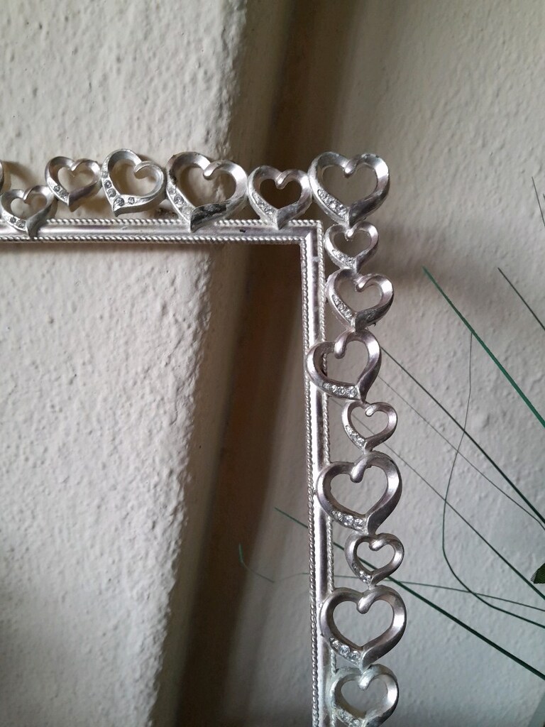 kalpli,taşlı metal çerçeve - 6