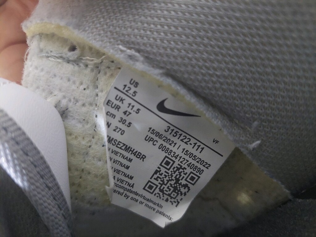 Nike spor ayakkabı. 47 numara. Temiz. Yırtığı söküğü yok - 18