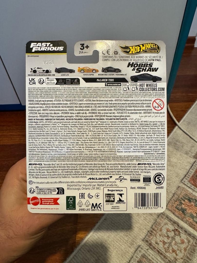Hot Wheels McLaren 720S Fast & Furious - 6