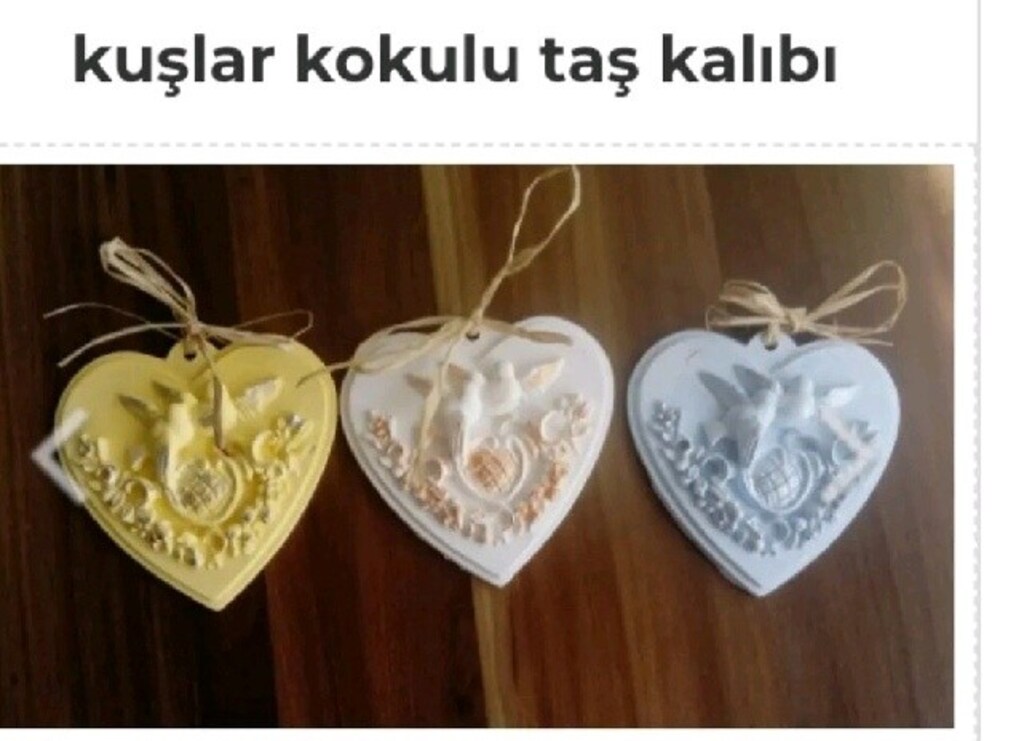 silikon kokulu taş ve mum kalıbı - 12