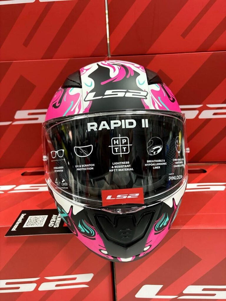 ls2 rapıd 2 kadın kask - 4
