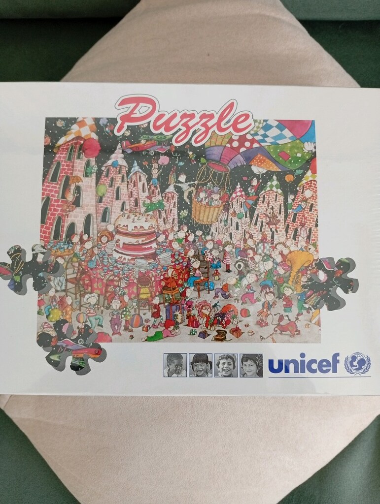 Ünicef Puzzle, sıfır bir üründür. 200, lük, dür. - 2