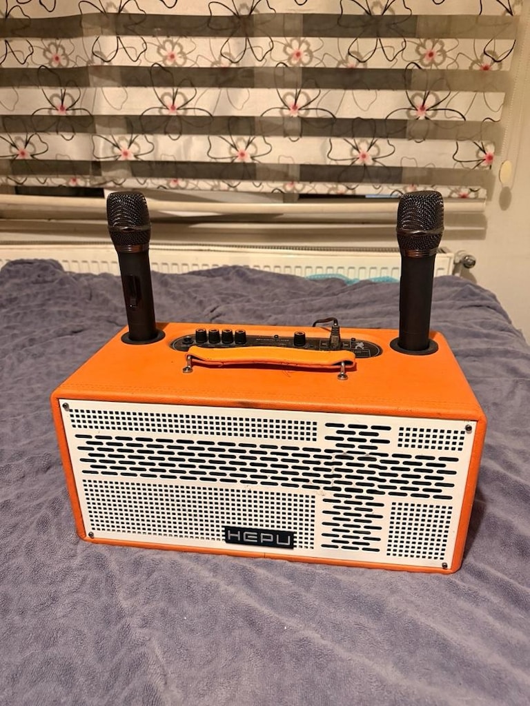 Hepu HP-923 Bluetooth Hoparlör + 2 Mikrofon