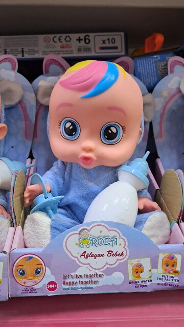 CRY AĞLAYAN SESLİ BEBEK