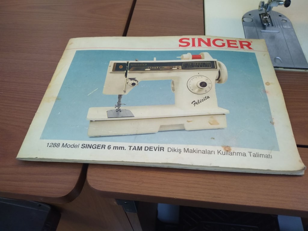 SINGER FELICITA 1288 – MOBİLYALI KONSOL TİPİ DİKİŞ MAKİNESİ YENİ AYARI - 5