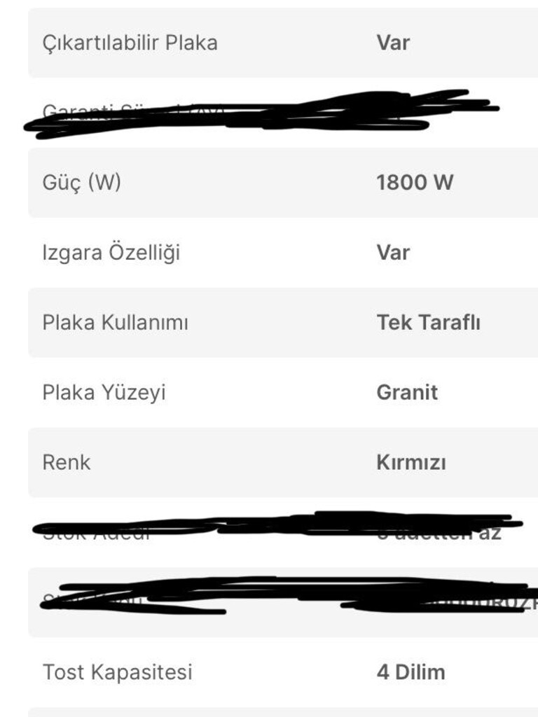 korkmaz tost makinası - 16