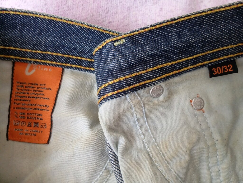 Colins erkek kot pantolon - 8