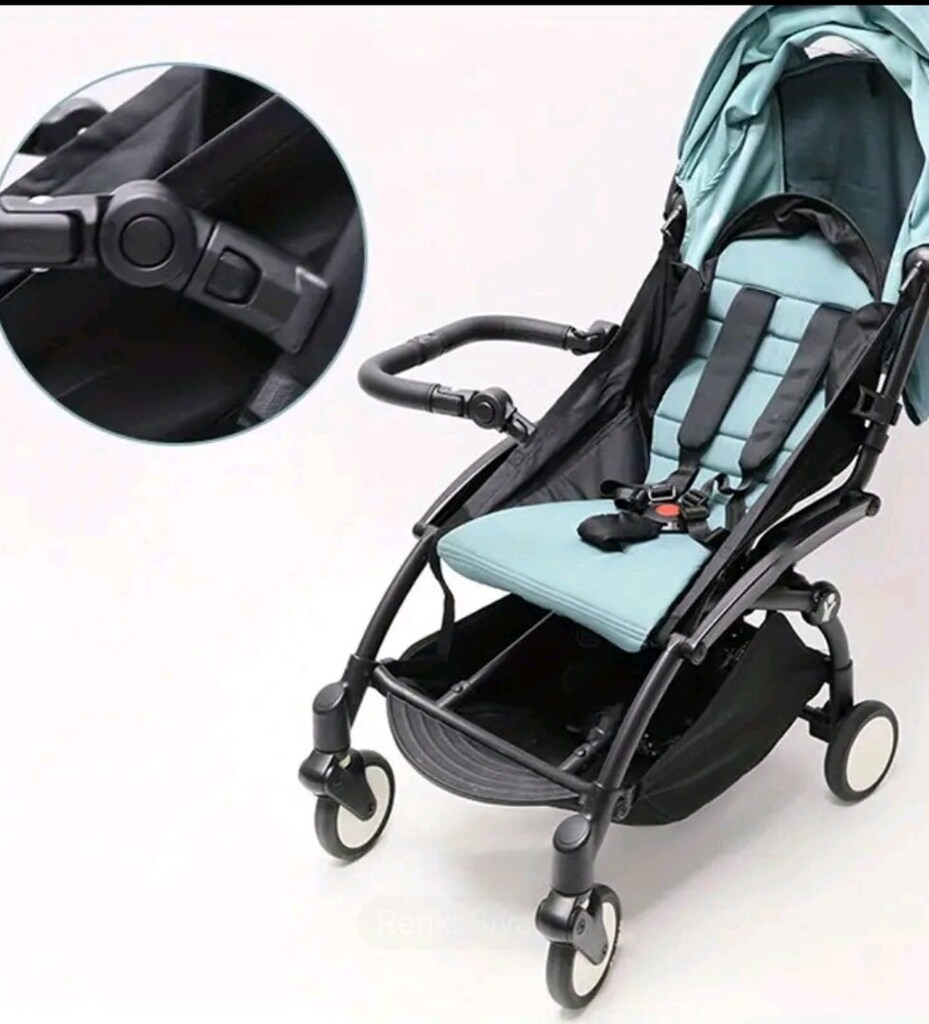 Bebek Arabası Kolu Koruyucu - Ergonomik Ayak Desteği Bebek Arabası Aks - 3