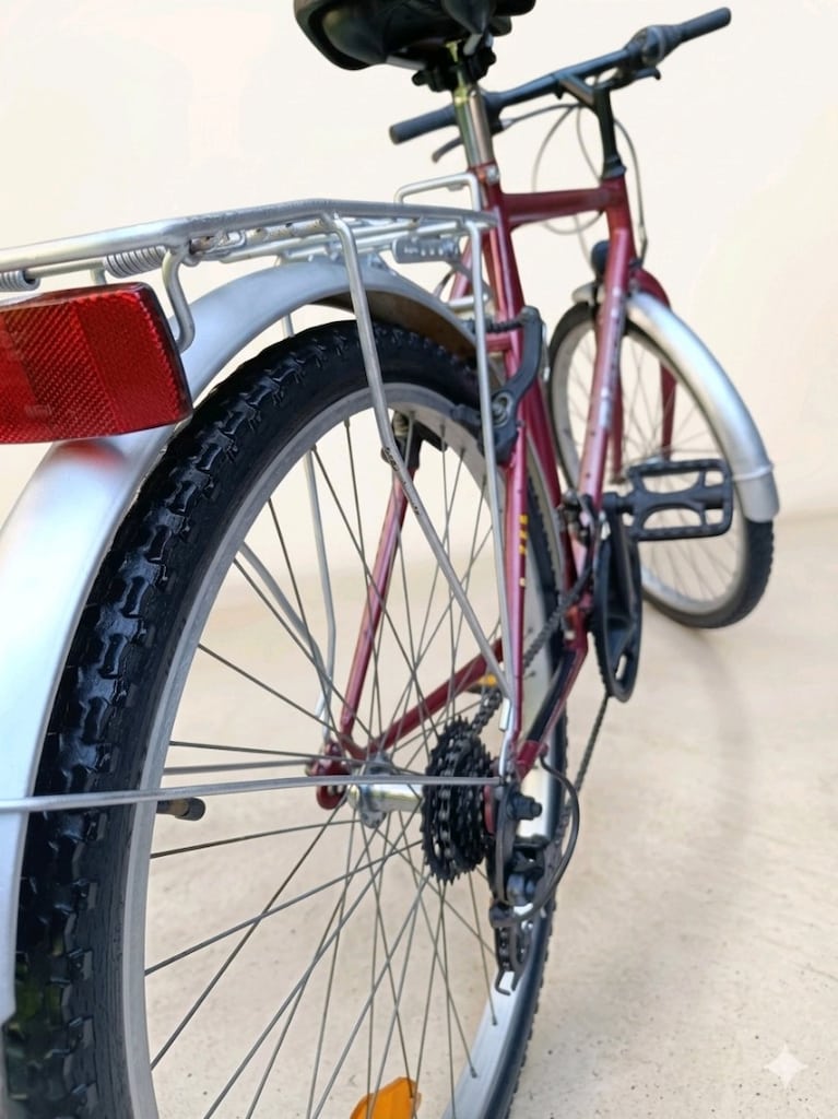 Teker 26. Shimano 18 hız. Temiz ve sorunsuz İtalyan Bianchi. - 3