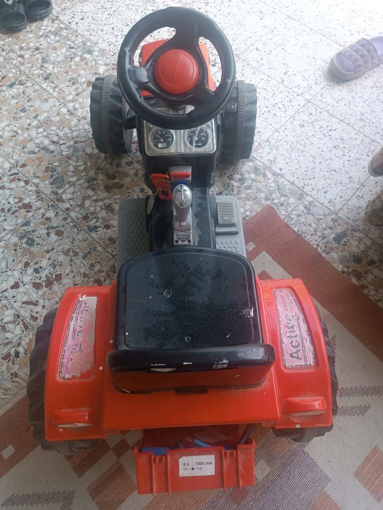 akülü traktör - 2