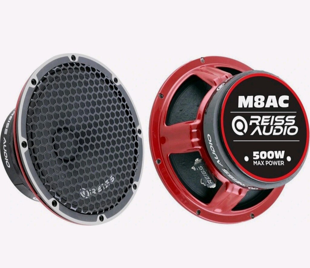REİSS M8AC 250 RMS 20 CM METAL KAPAKLI SIFIR ÜRÜN KAPALI KUTU - 2
