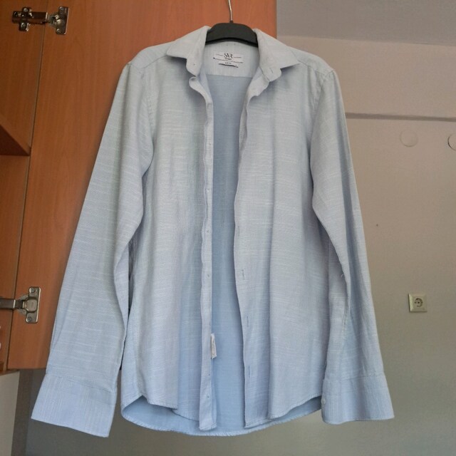 Süvari Gömlek Slim Fit S Beden