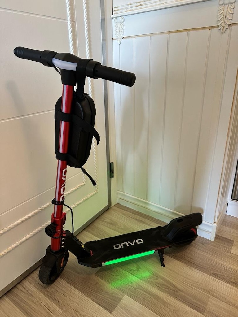 elektrikli scooterOnvo OV-KX01 150W Elektrikli Çocuk Scooter (Kırmızı) - 2