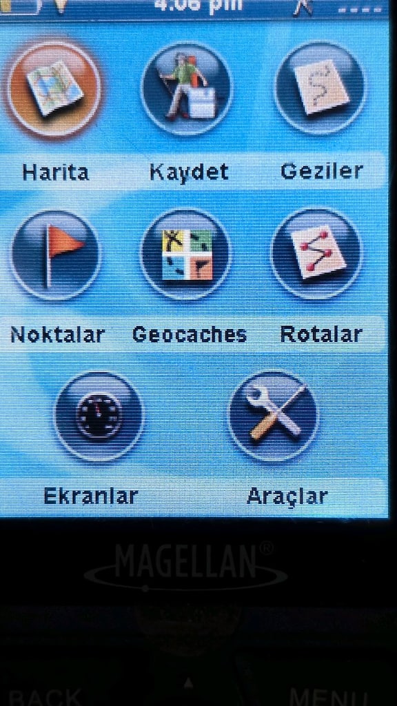 Magellan explorist 110 dağcı, kampçı, balıkçı Gps - 9