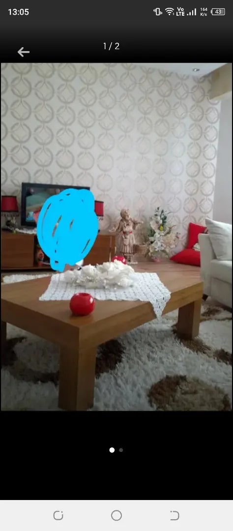 Merinos marka. 2 adet shagi hali. - 2
