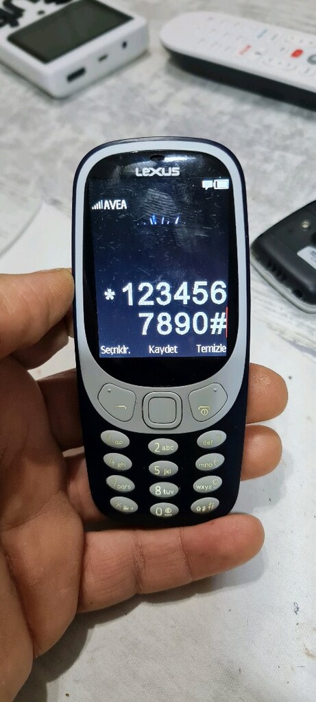 3310 görünümlü lexus telefon - 4