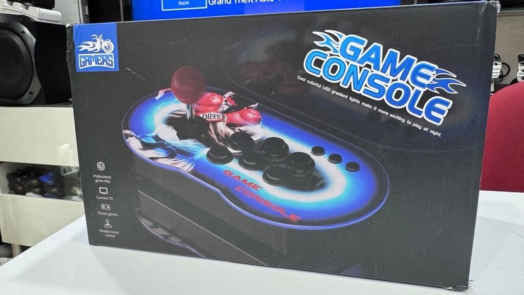 GAME CONSOLE - 10.000 OYUNLU 2 Lİ ARCADE OYUN GAMEBOX - 2