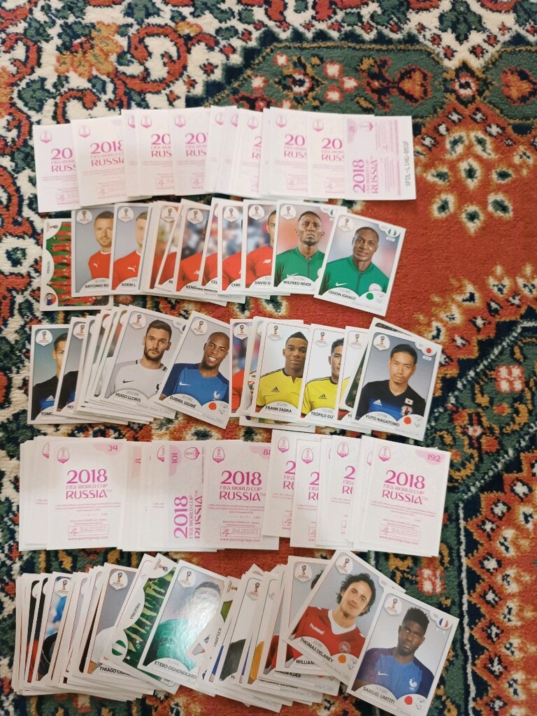 Panini 2018 dünya kupası stikir ve albümü - 4