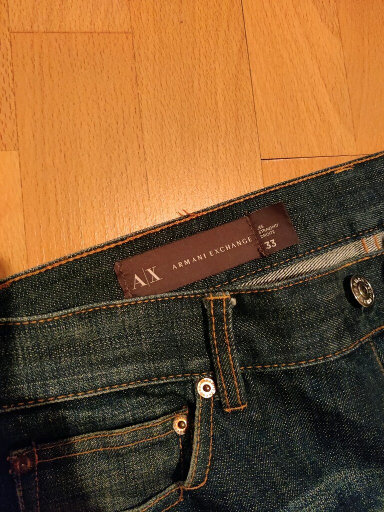 ORİJİNAL ARMANİ SELVEDGE KOT - 7