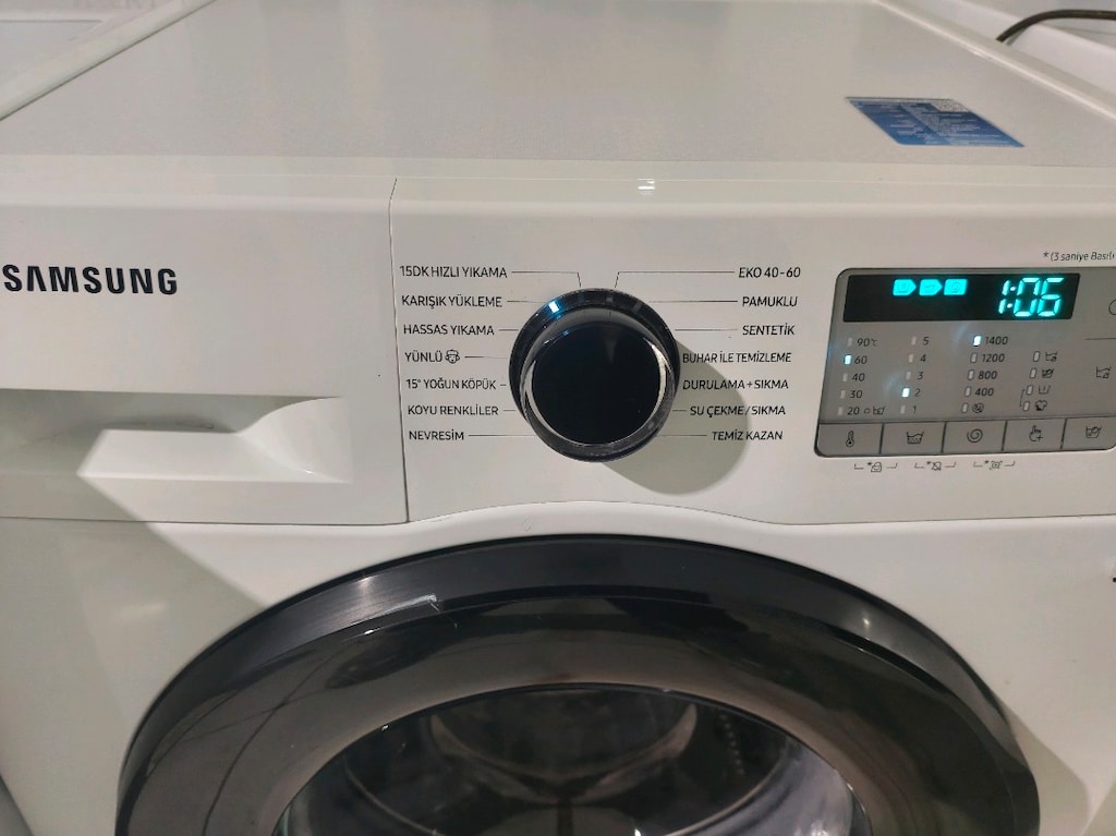 samsung 9 kg 1400 devir yeni nesil çok temiz çamaşır makinesi - 3