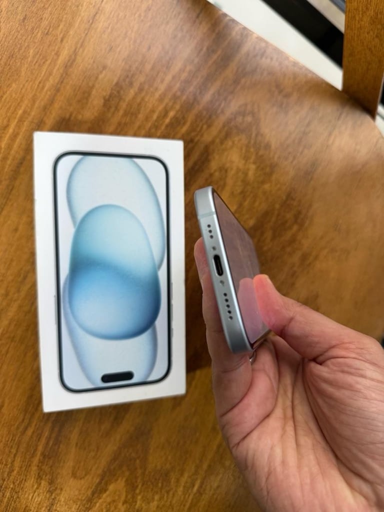 İPHONE 15 MAVİ 128 GB 10 AY APPLE TÜRKİYE GARANTİLİ PİL 86 TERTEMİZ - 6