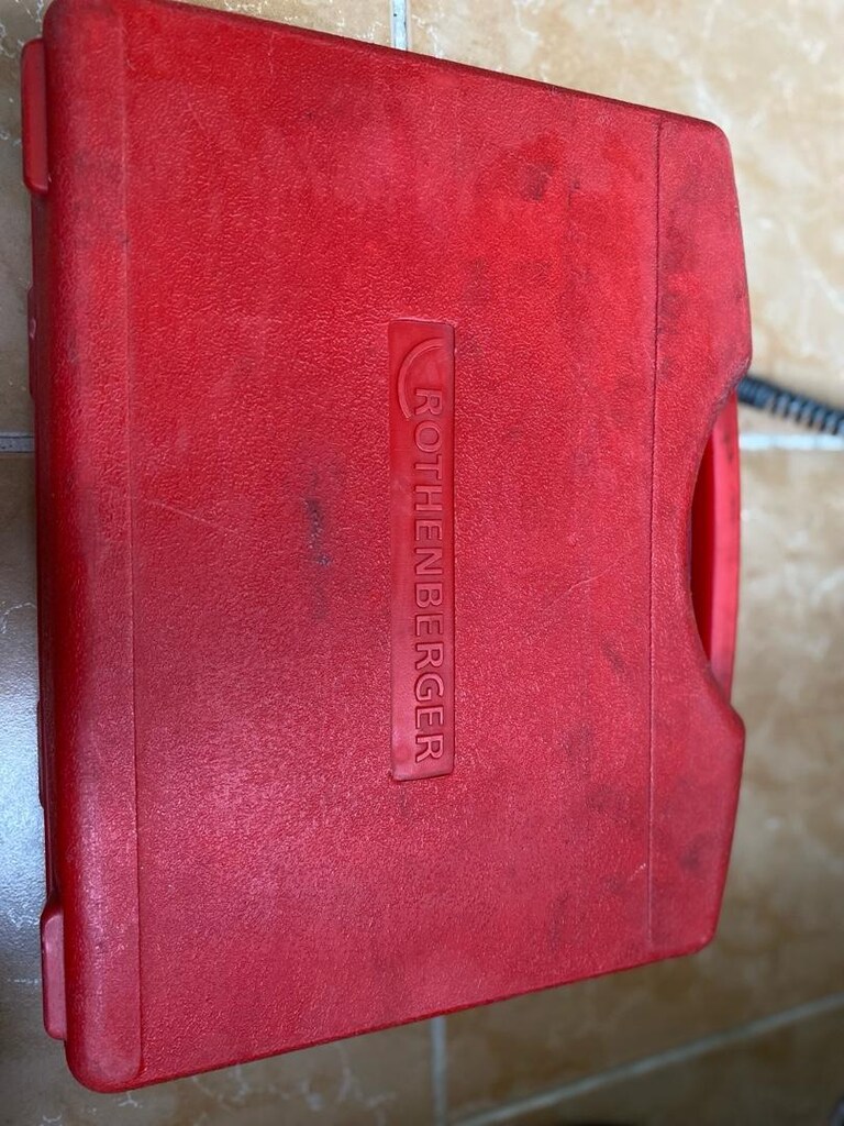 ROTHENBERGER ECO R600 kanal gider açma makinası - 5