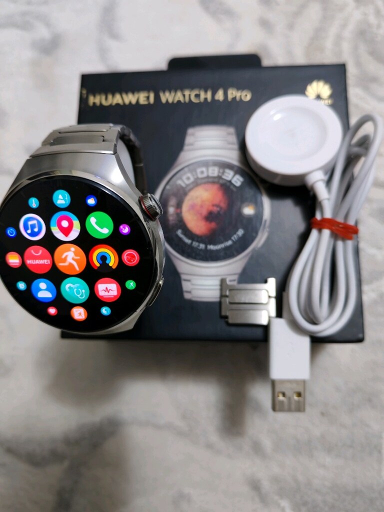 Huawei watch 4 pro titanyum kasa Titanyum Kordon - 3