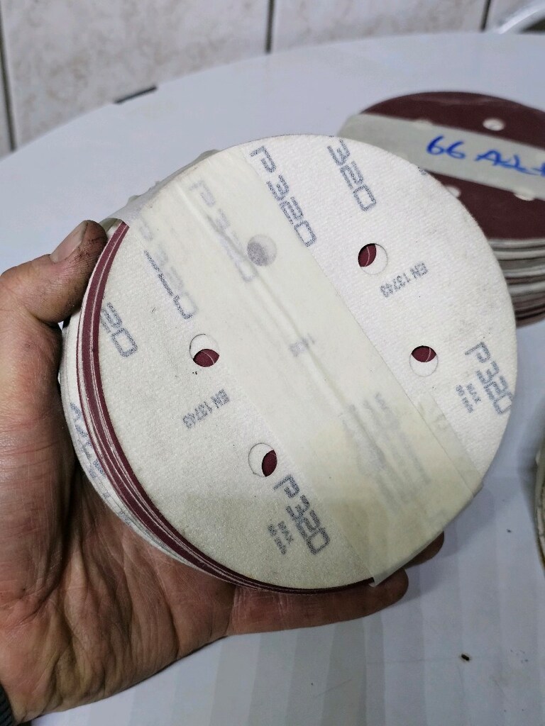 150mm Delikli Cırt Zımparalar - 4