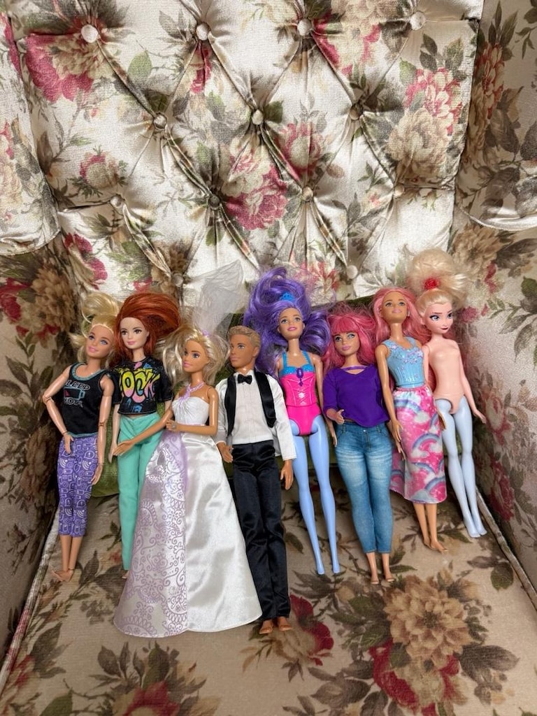 2 adet barbi evi ve 8 adet barbi set - 6