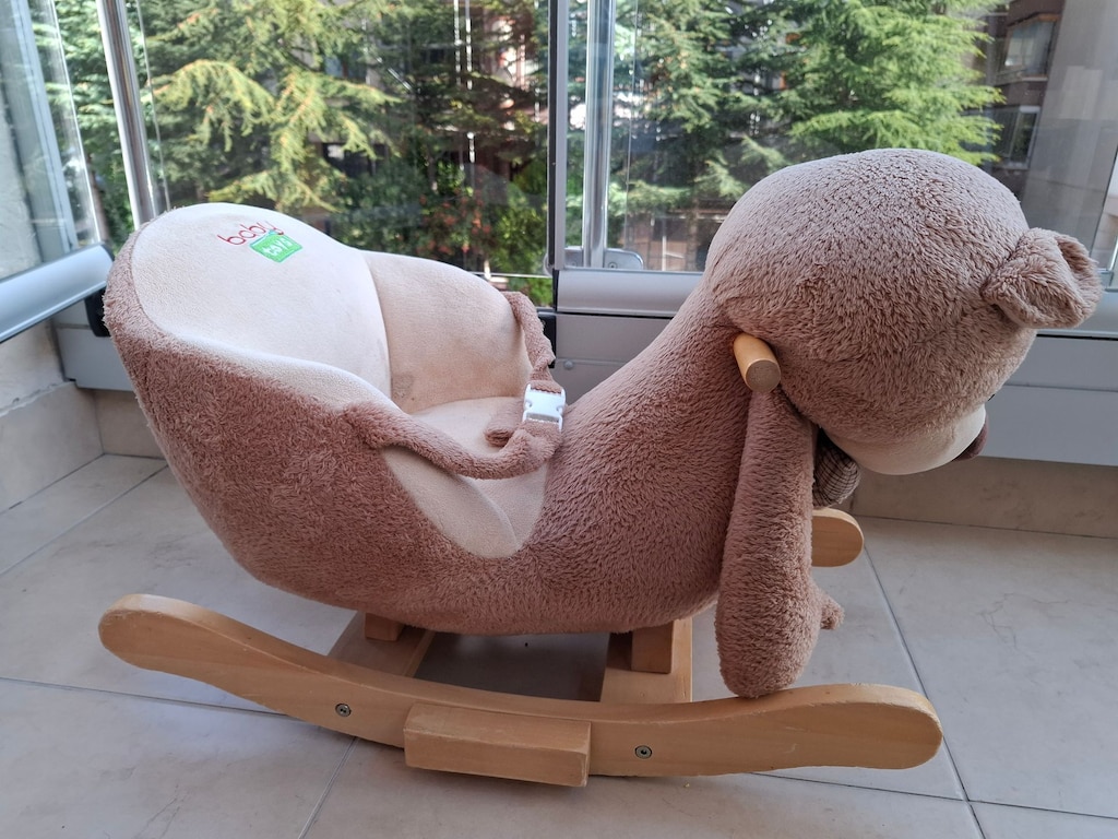 Baby&Toys Sallanan Ahşap Ayı - 2