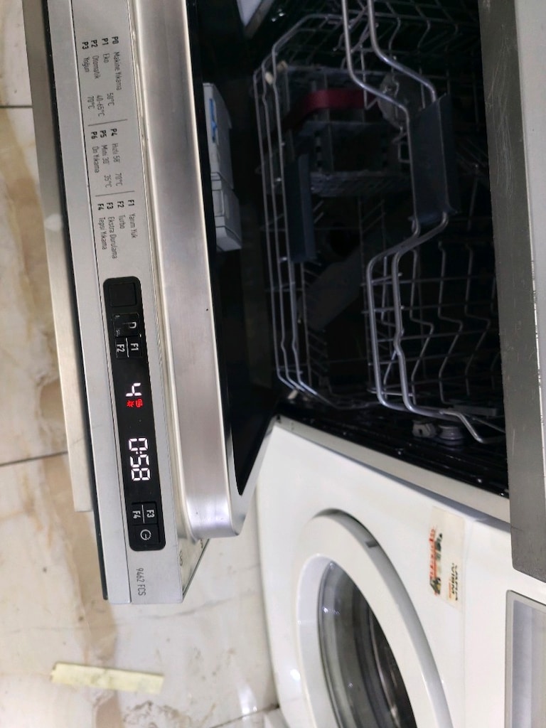 Arçelik siyah cam seri 6 programlı çok temiz bulaşık makinesi - 4