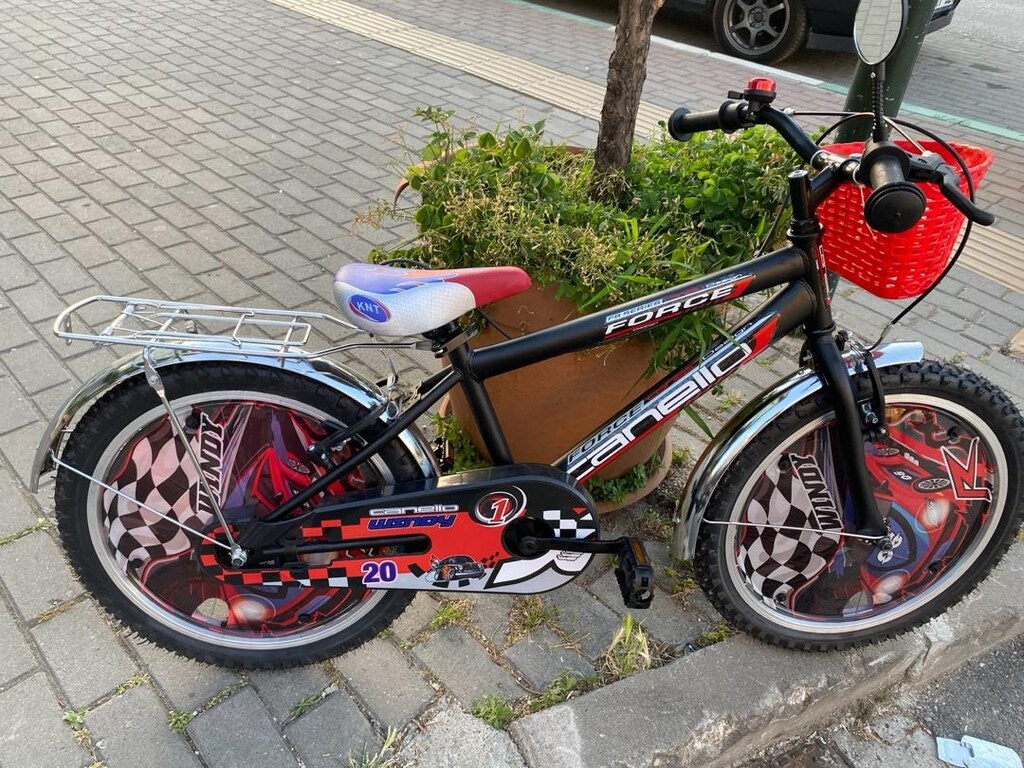SIFIR CANELLO 20 JANT FULL AKSESUARLI SAÇ ÇAMURLUKLU BAGAJLI BİSİKLET - 4
