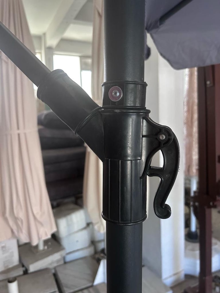 Şemsiye bahçe cafe teras 3m yandan direkli - 4
