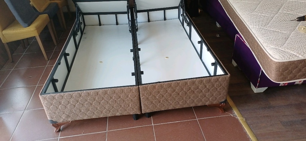 çift kişilik baza başlık yatak - 5