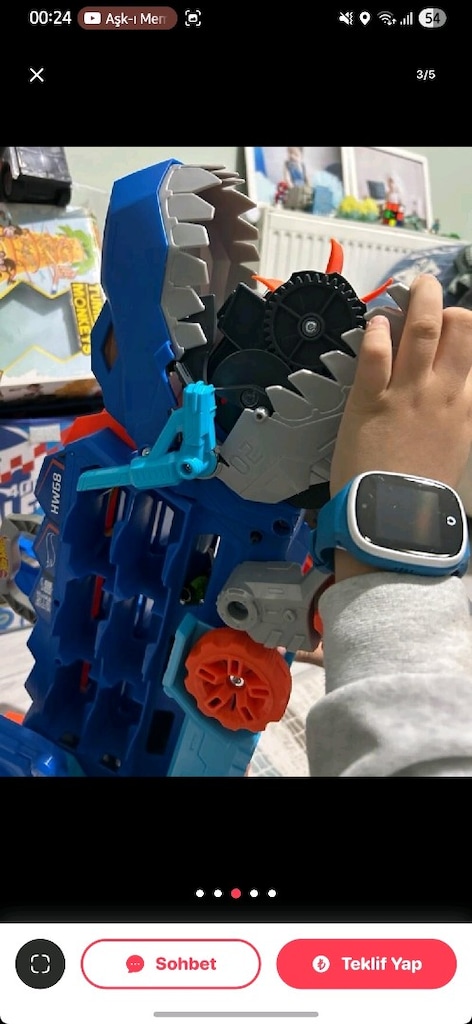 hotweels ultimate trex tır - 3