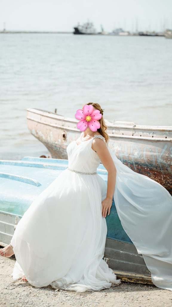 HELEN MODEL GELİNLİK | SADE ŞIKLIK | UZUN KUYRUKLU - 3