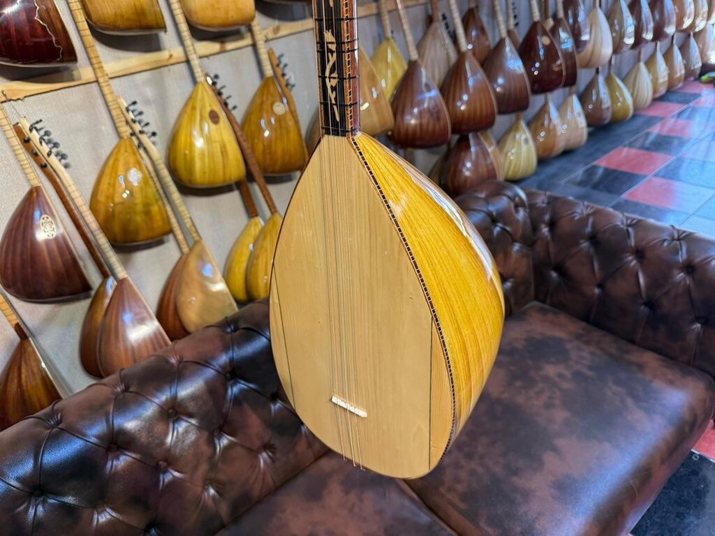 TAM PROFESYONEL 41 TEKNE DUT AĞACI 1.SINIF KALİTE UZUN SAP SAZ - 8