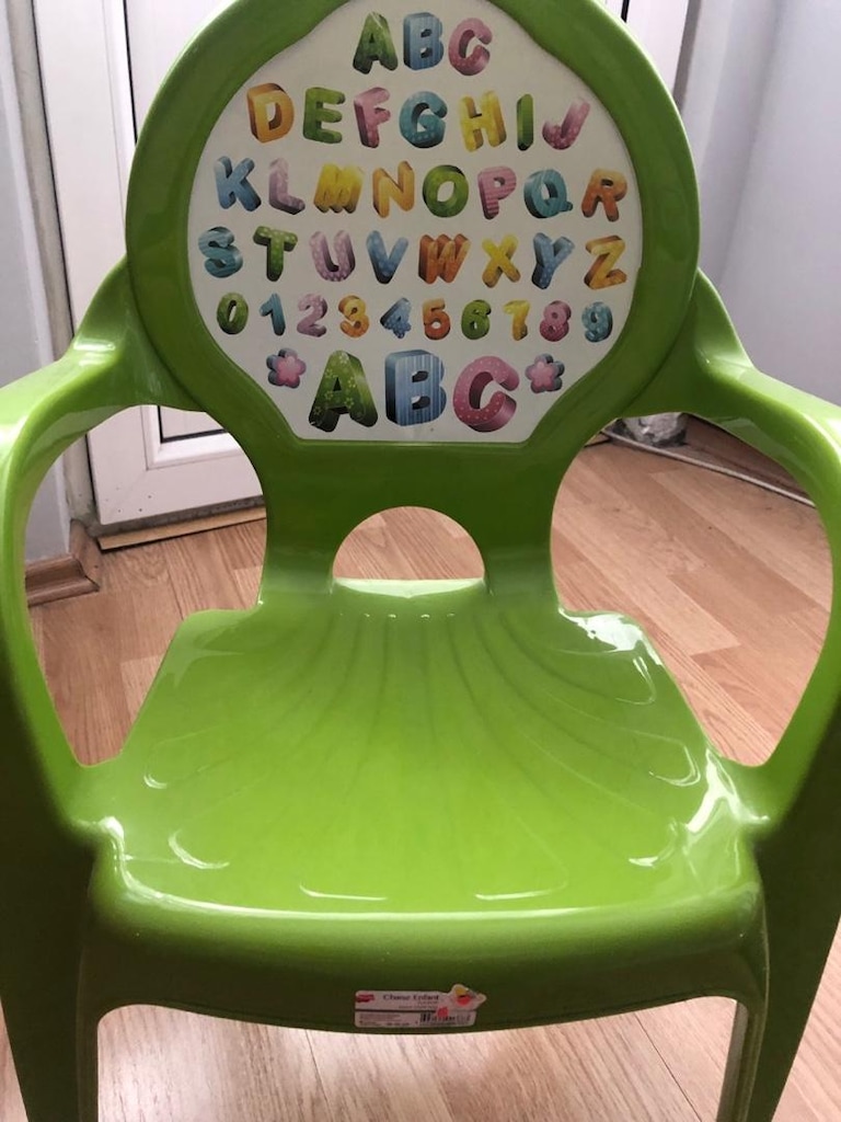 Çocuk koltuğu sandalye plastik - 2