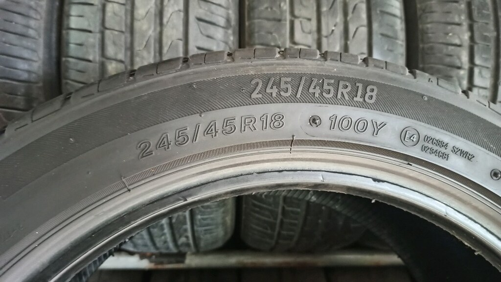 245 45 18 LASSA 2 ADET SIFIR AYARINDA LASTİK - 4