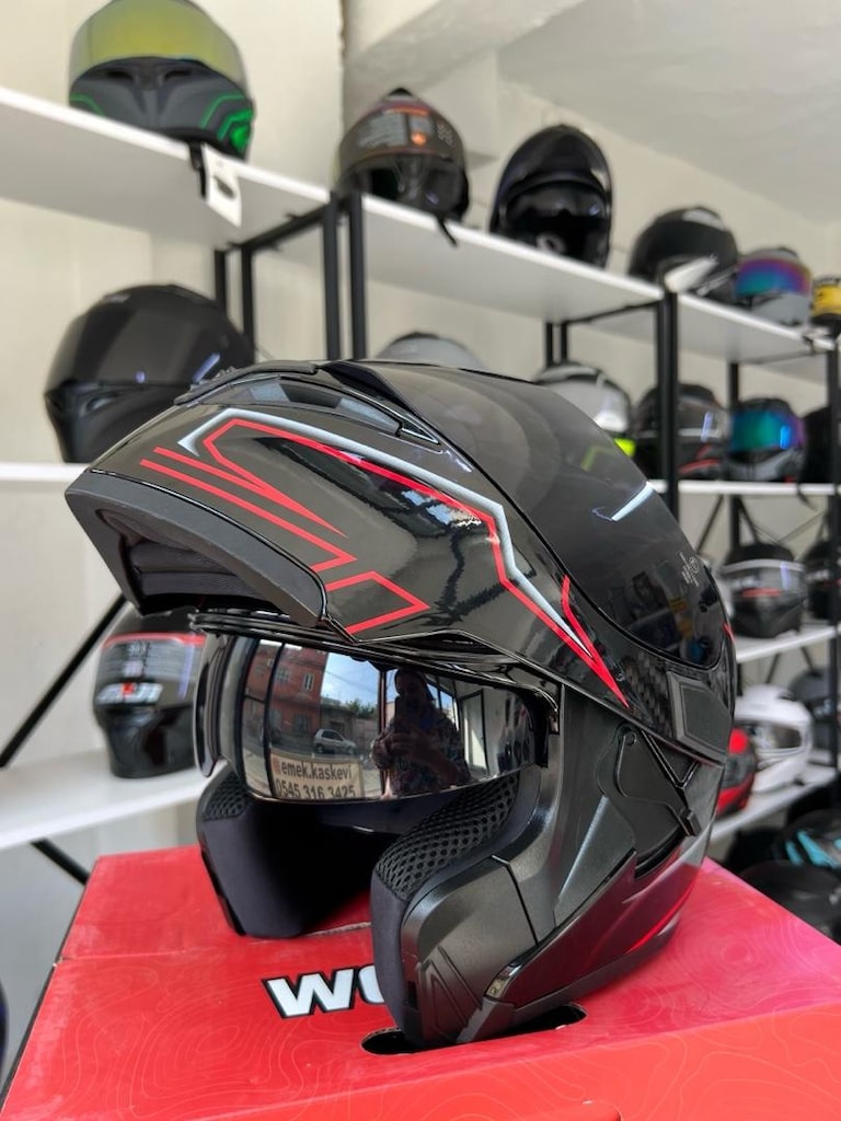 kask tima çene açılır sıfır - 7