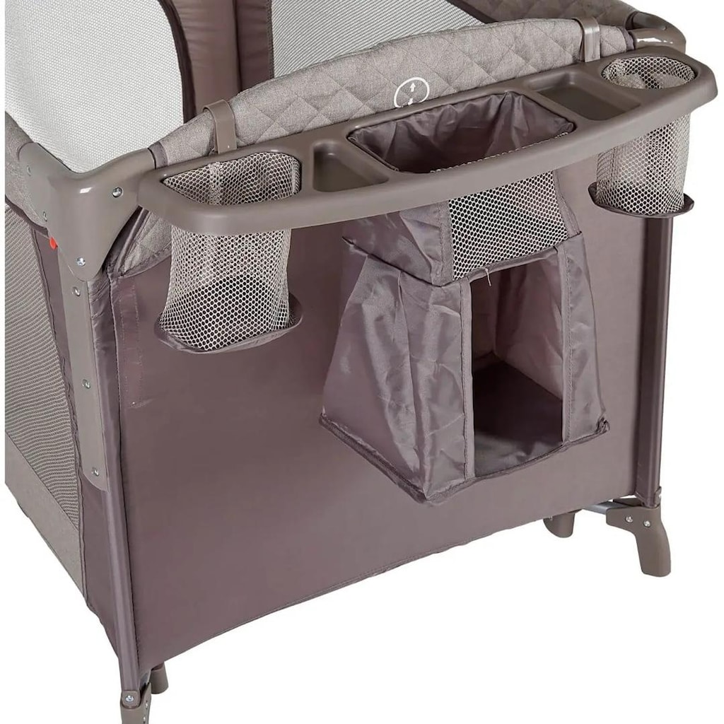 Prego 8044 Miami Plus Anne Yanı Oyun Parkı Beşik 70x120 cm (çantalı) - 11