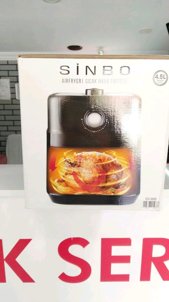 Sinbo Airfryer Yağsız Pişirici - 4