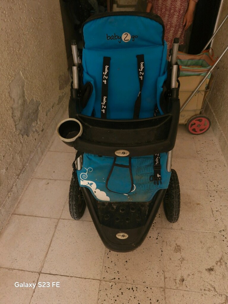 BABY2 go 3 adet şişme tekerli bebek arabası